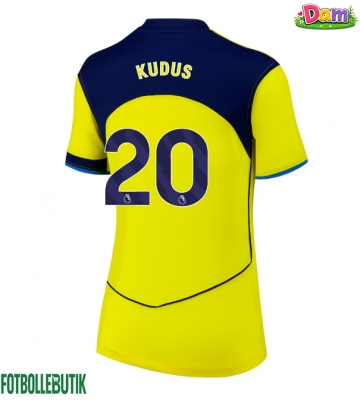 Tottenham Hotspur Mohammed Kudus #20 Tredje Tröja Kvinnor 2025-26 Kortärmad